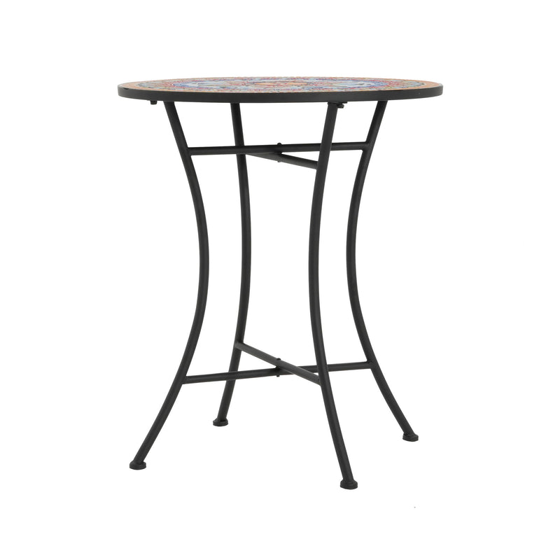Lambert - Outdoor Chat Set - Black / Red - R&R Furniture Gallery (Fountain Valley, CA)