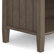 Lev - Bedside Table - Smoky Brown - R&R Furniture Gallery (Fountain Valley, CA)
