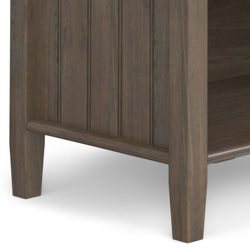 Lev - Bedside Table - Smoky Brown - R&R Furniture Gallery (Fountain Valley, CA)