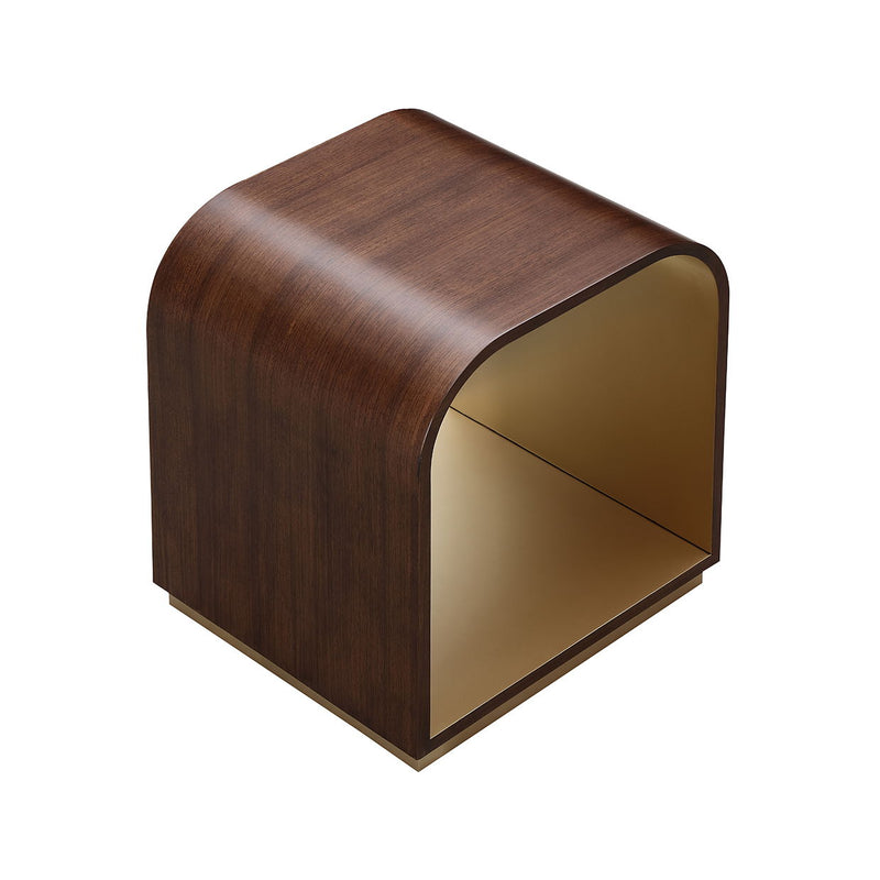 Houston - End Table - Walnut - R&R Furniture Gallery (Fountain Valley, CA)