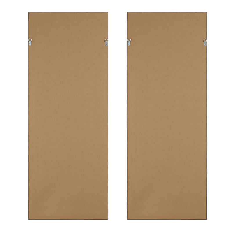 Garden - Study Framed Floral Prints (Set of 2) - Blue / Brown / Green / White