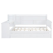 Daybed With 3 Drawers USB Ports And Desk - R&R Furniture Gallery (Fountain Valley, CA)