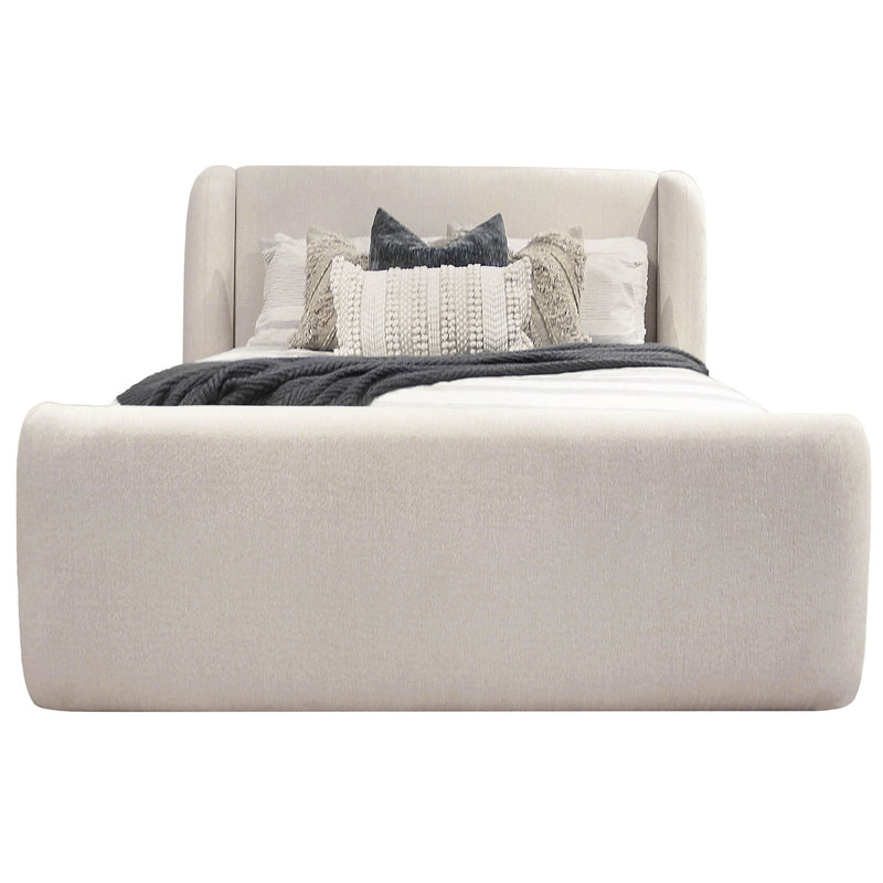 Shiloh - Wingback Upholstered Bed