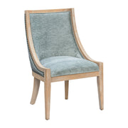 Upholstered Dining Chair With Nailhead Trim - R&R Furniture Gallery (Fountain Valley, CA)