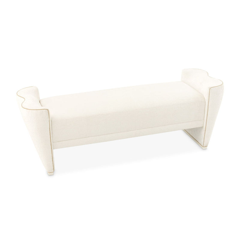 La Terrazza - Bed Bench - Creamy Pearl - R&R Furniture Gallery (Fountain Valley, CA)