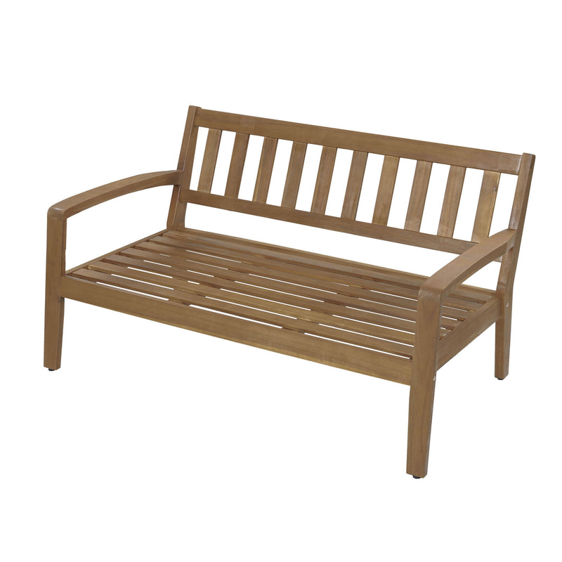 2 Piece Outdoor Conversation Set (Loveseat & Coffee Table With Water-Resistant Cushions) - R&R Furniture Gallery (Fountain Valley, CA)