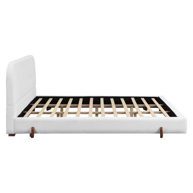 Elegant Upholstered Bed Frame - R&R Furniture Gallery (Fountain Valley, CA)