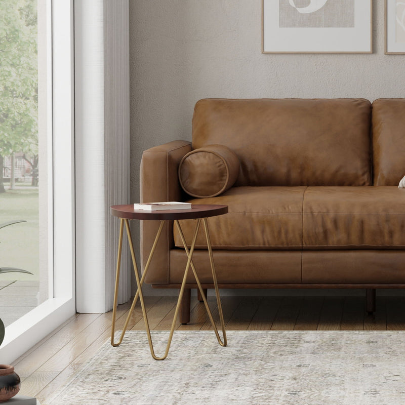 Patrice - Handcrafted Metal And Wood Accent Table - R&R Furniture Gallery (Fountain Valley, CA)