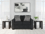 Jasmine Peaks - Loveseat - Coal - R&R Furniture Gallery (Fountain Valley, CA)