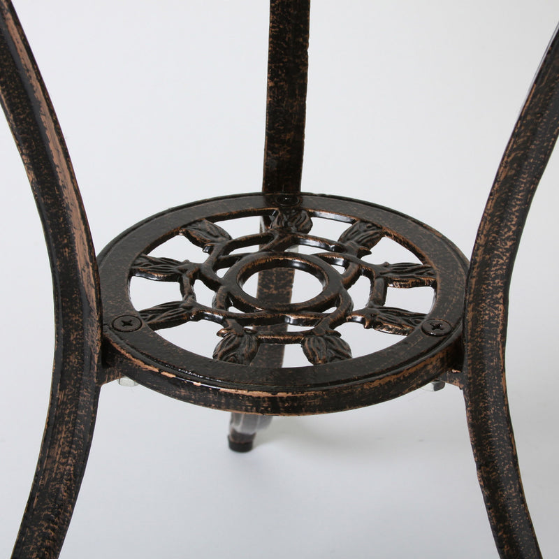 Nassau - Cast 3 Piece Bistro Set - R&R Furniture Gallery (Fountain Valley, CA)