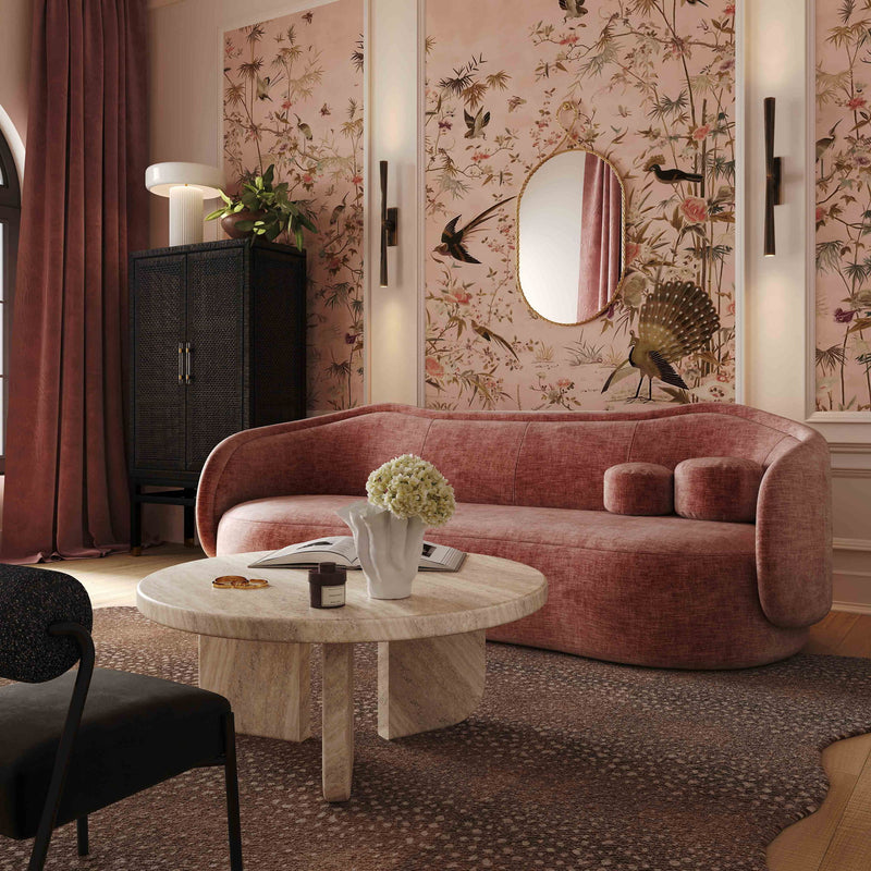 Circe - Textured Velvet Sofa - R&R Furniture Gallery (Fountain Valley, CA)