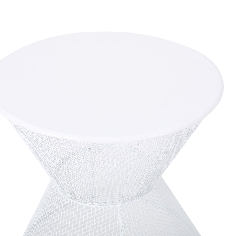Nevada - Contemporary Side Table With Design - R&R Furniture Gallery (Fountain Valley, CA)