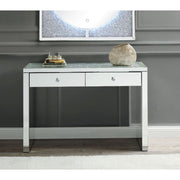 Noralie - 32"H Console Table - Mirrored & Faux Diamonds - R&R Furniture Gallery (Fountain Valley, CA)