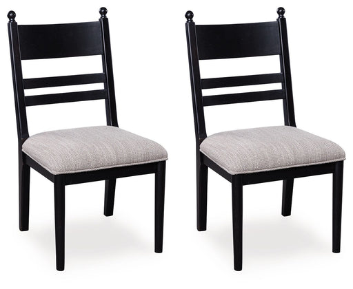 Greddinton - Dining Upholstered Side Chair (Set of 2) - R&R Furniture Gallery (Fountain Valley, CA)