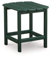Sundown Shores - Rectangular End Table - Green - R&R Furniture Gallery (Fountain Valley, CA)