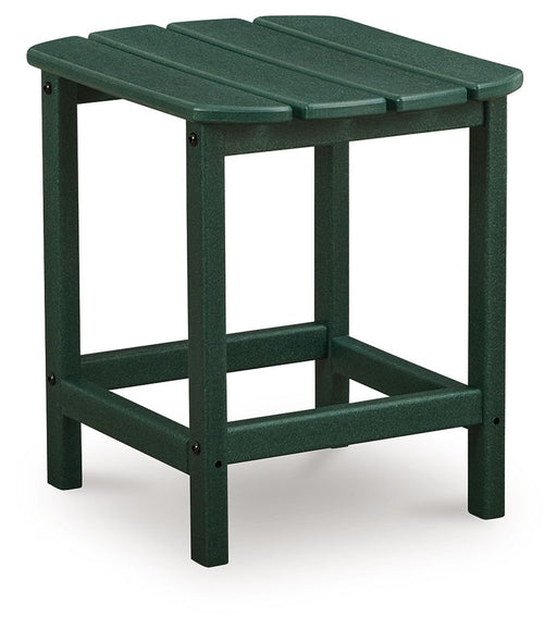 Sundown Shores - Rectangular End Table - Green - R&R Furniture Gallery (Fountain Valley, CA)