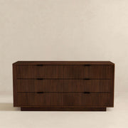 Lola - Dresser With 6 Drawers - Dark Brown - R&R Furniture Gallery (Fountain Valley, CA)