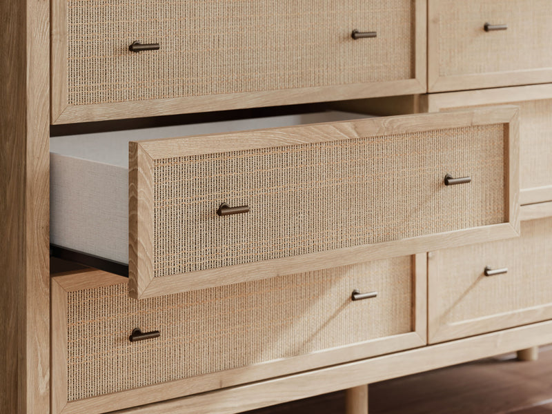 Cielden - Six Drawer Dresser - Two-Tone - R&R Furniture Gallery (Fountain Valley, CA)
