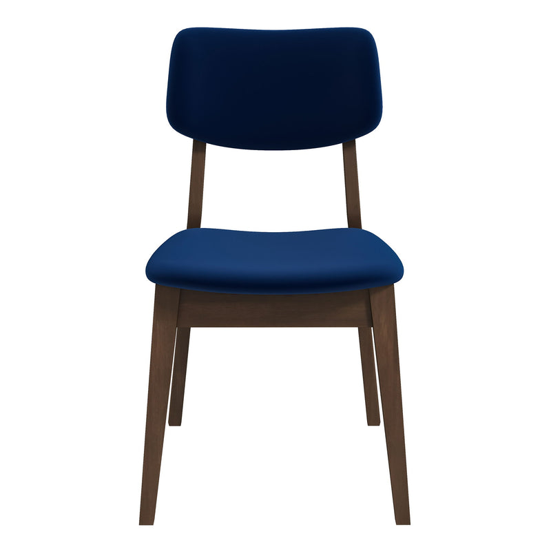 Carlos - Solid Back Side Chair (Set of 2) - R&R Furniture Gallery (Fountain Valley, CA)