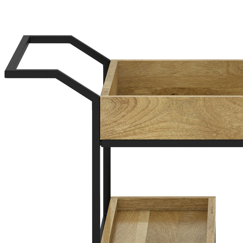 Barnes - Bar Cart - Natural - R&R Furniture Gallery (Fountain Valley, CA)