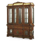 Villa Valencia - China Buffet With Lighted Top - Classic Chestnut - R&R Furniture Gallery (Fountain Valley, CA)
