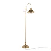 Lumi Source Emery contemporary metal floor lamp with sleek design and adjustable arm, ideal for modern living spaces.