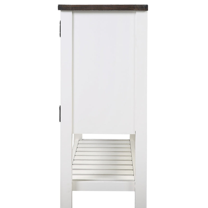 2 Drawer Server - Brown - R&R Furniture Gallery (Fountain Valley, CA)