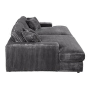 Hilde - Sectional Sofa With 4 Pillows - R&R Furniture Gallery (Fountain Valley, CA)