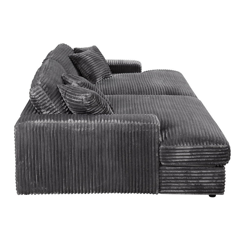 Hilde - Sectional Sofa With 4 Pillows - R&R Furniture Gallery (Fountain Valley, CA)