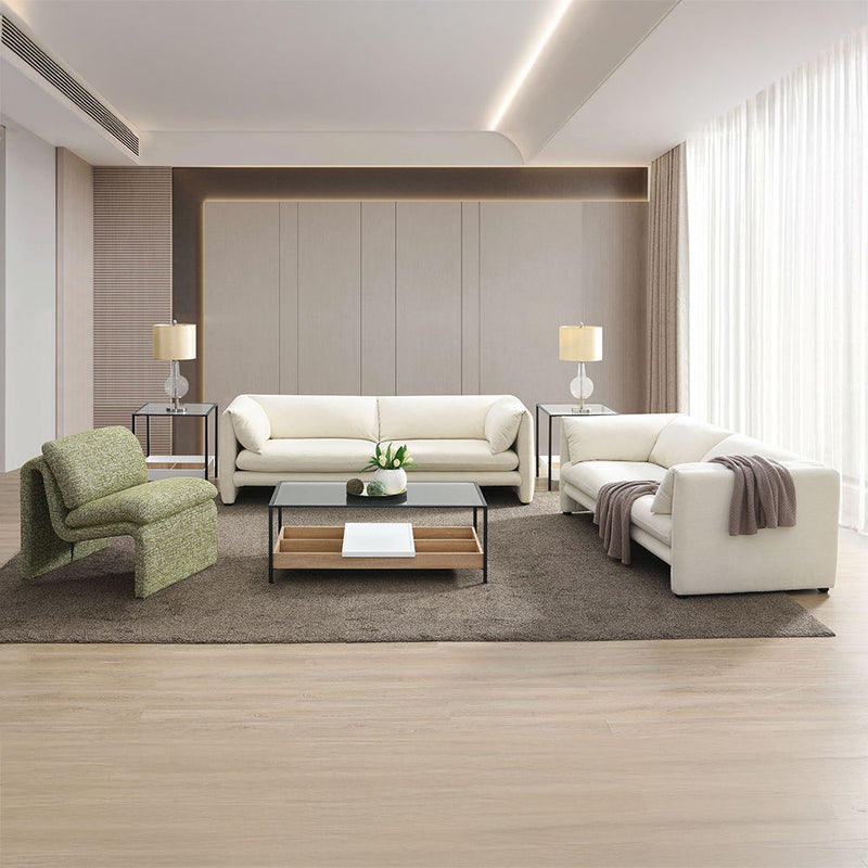 Jaeda - Sofa - Beige Linen - R&R Furniture Gallery (Fountain Valley, CA)