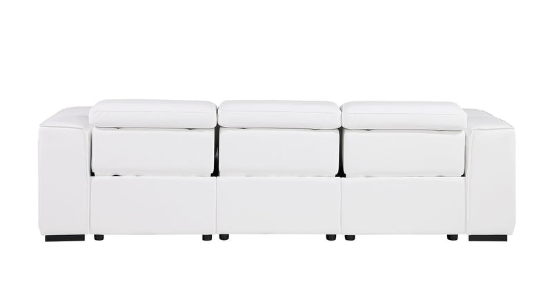 1224 - 3-Piece Modular Power Reclining Sofa In With 3 Power Recliners & Power Headrests