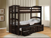 Micah - Bunk Bed & Trundle w/3 Drw - R&R Furniture Gallery (Fountain Valley, CA)