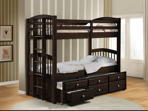 Micah - Bunk Bed & Trundle w/3 Drw - R&R Furniture Gallery (Fountain Valley, CA)