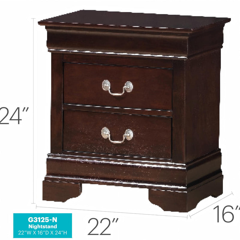 Louis Phillipe - Nightstand - Wood - R&R Furniture Gallery (Fountain Valley, CA)