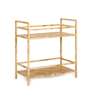 Destin - Burl Designer Bar Cart - Natural - R&R Furniture Gallery (Fountain Valley, CA)