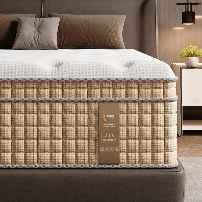 14" Hybrid Mattress With Innerspring & Gel Memory Foam - R&R Furniture Gallery (Fountain Valley, CA)
