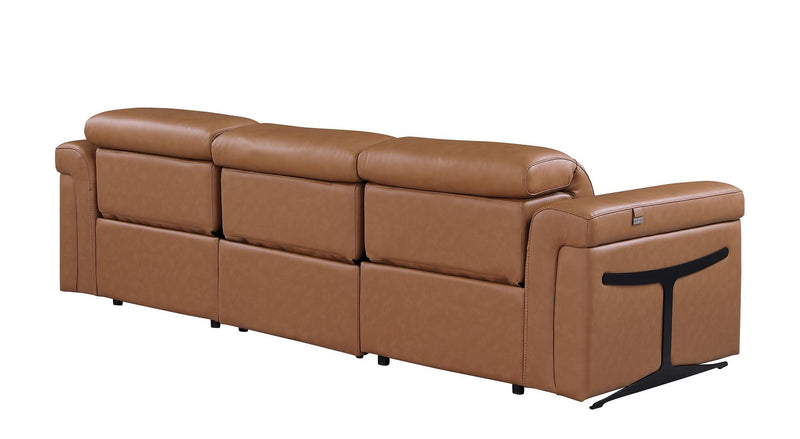 1126 - 3-Piece Modular Power Reclining Sofa In With 3 Power Recliners & Power Headrests