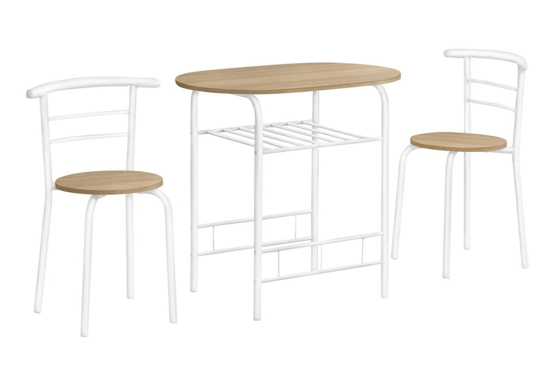 3 Pieces Dining Table Set, Small, Contemporary & Modern - R&R Furniture Gallery (Fountain Valley, CA)