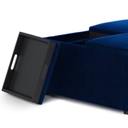 Avalon - Square Coffee Table, Storage Ottoman - R&R Furniture Gallery (Fountain Valley, CA)