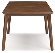 Lyncott - Rectangular Dining Room Butterfly Extension Table - Brown - R&R Furniture Gallery (Fountain Valley, CA)