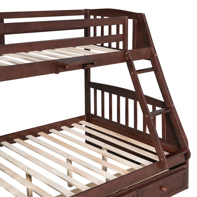 Bunk Bed With Drawers, Ladder And Storage Staircase - R&R Furniture Gallery (Fountain Valley, CA)
