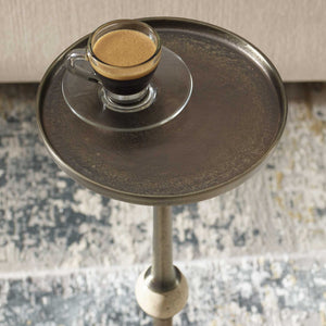 Accent Table - Dark Bronze