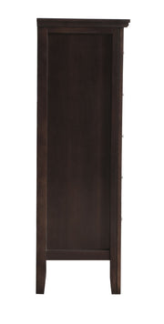 Glory Furniture Primo accent chest with wood finish, featuring sleek design and sturdy construction for stylish storage.