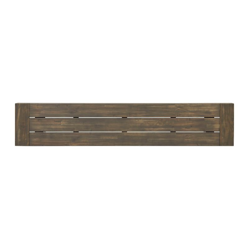 Outdoor Patio Bench - Gray / Rustic Metal - R&R Furniture Gallery (Fountain Valley, CA)