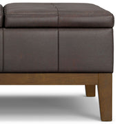 Dover - Multifunctional Lift Top Coffee Table Storage Ottoman - R&R Furniture Gallery (Fountain Valley, CA)
