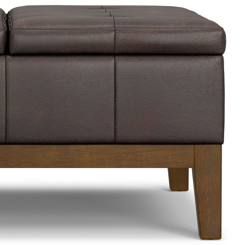 Dover - Multifunctional Lift Top Coffee Table Storage Ottoman - R&R Furniture Gallery (Fountain Valley, CA)