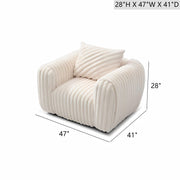 Cancun - Chair - White - R&R Furniture Gallery (Fountain Valley, CA)