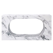 Fritzy - 59" Console Table - Engineered Stone - R&R Furniture Gallery (Fountain Valley, CA)