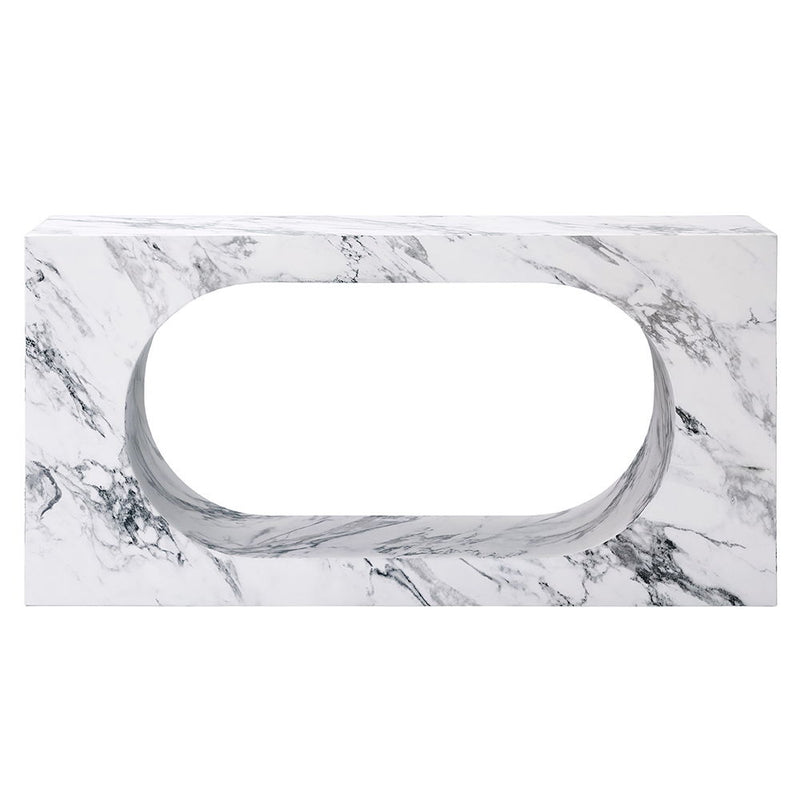 Fritzy - 59" Console Table - Engineered Stone - R&R Furniture Gallery (Fountain Valley, CA)