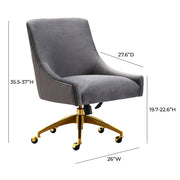 Beatrix - Office Swivel Chair - R&R Furniture Gallery (Fountain Valley, CA)